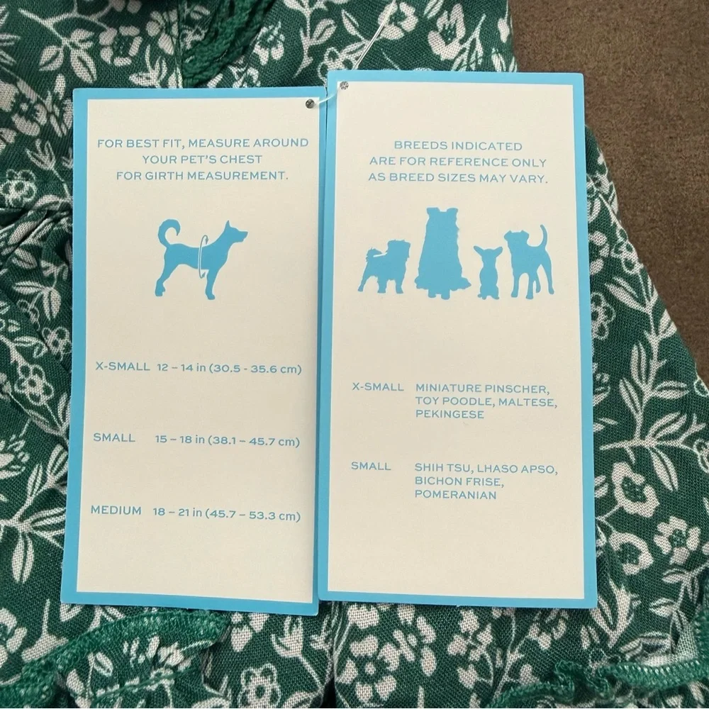 🆕 Draper James Dog Outfit Bundle XS Dresses & Sweatshirt 3 Piece Bundle